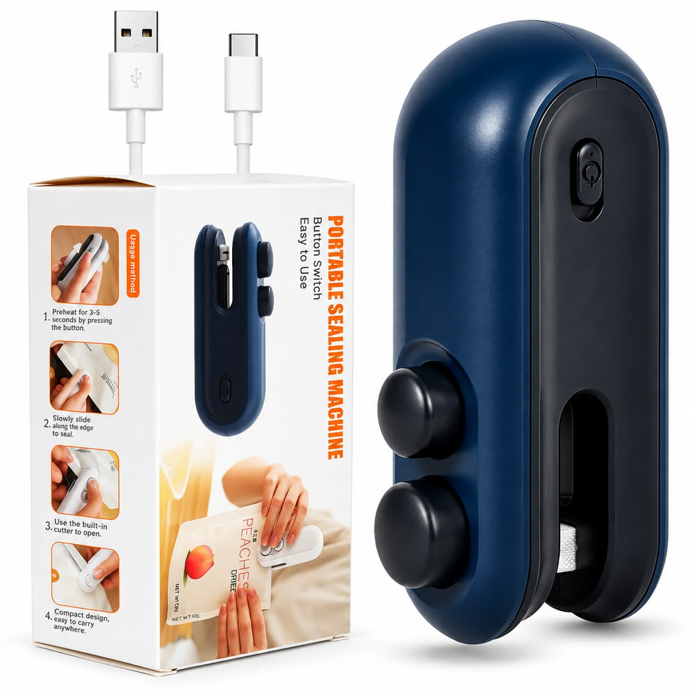 Flyblend portable mini bag sealer