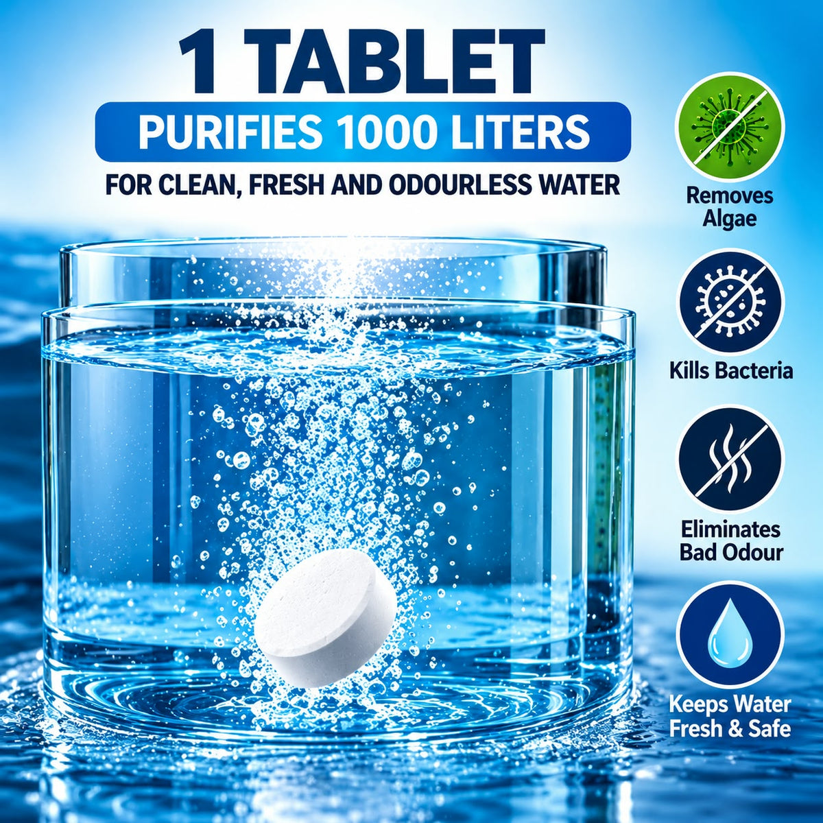 Water Tank Treatment Tablets