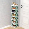 Shoe Storage Organizer Multi-Purpose Stackable Shoe Rack Adjustable Slots