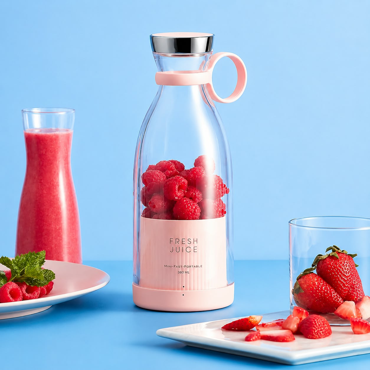 Portable Smoothie Blender Rechargeable • Cordless • Made for Life on the Go