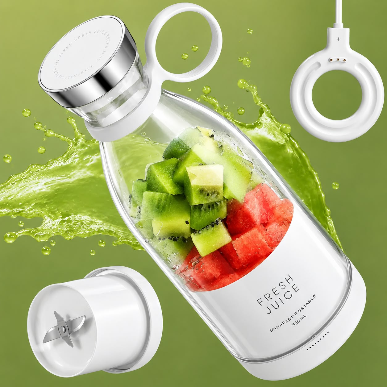 Portable Smoothie Blender Rechargeable • Cordless • Made for Life on the Go